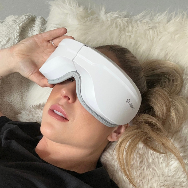 Load image into Gallery viewer, iReliev - Relaxable Eye Massager with Heat

