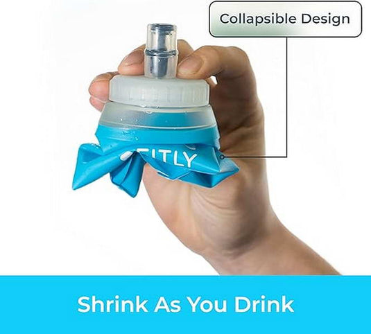 FITLY - FLASK500 - 17oz Round-Bottom Collapsible Soft Flask