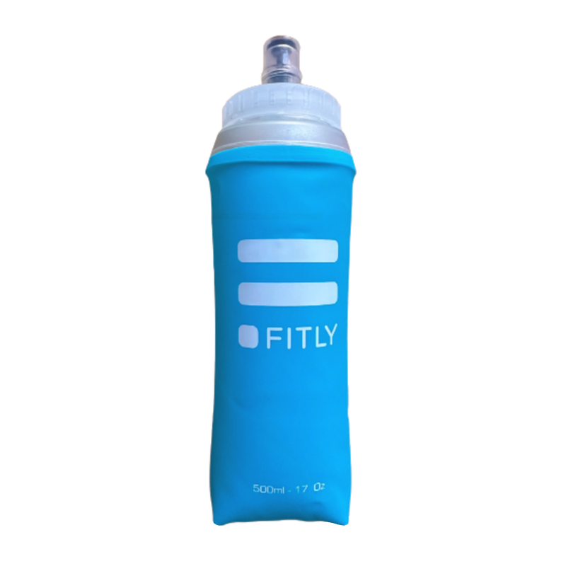 Load image into Gallery viewer, FITLY - FLASK500 - 17oz Round-Bottom Collapsible Soft Flask
