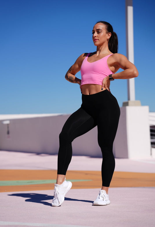Peachy Athletic - Willa Sports Bra Top - New!