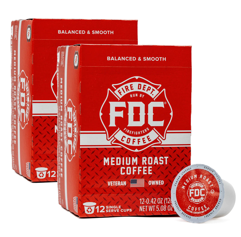 Load image into Gallery viewer, Fire Department Coffee - Original Medium Roast Coffee Pods
