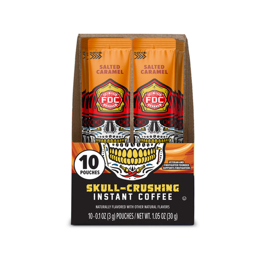 Fire Department Coffee - Salted Caramel Skull-Crushing Instant Coffee