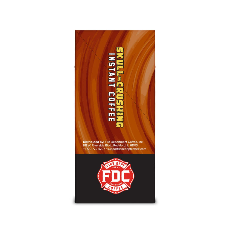 Load image into Gallery viewer, Fire Department Coffee - Salted Caramel Skull-Crushing Instant Coffee
