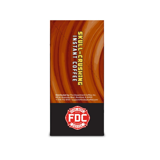 Fire Department Coffee - Salted Caramel Skull-Crushing Instant Coffee