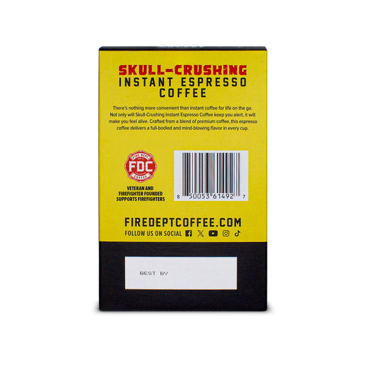 Fire Department Coffee - Skull Crushing Instant Espresso Coffee