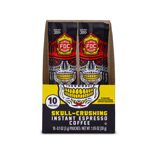 Fire Department Coffee - Skull Crushing Instant Espresso Coffee