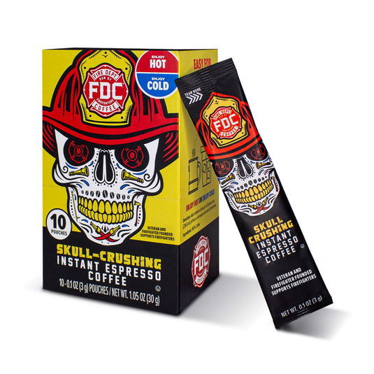 Fire Department Coffee - Skull Crushing Instant Espresso Coffee