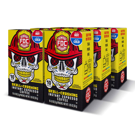 Fire Department Coffee - Skull Crushing Instant Espresso Coffee