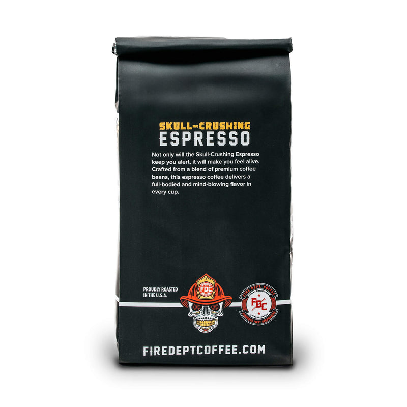 Load image into Gallery viewer, Fire Department Coffee - Skull Crushing Espresso

