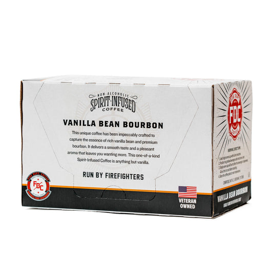 Fire Department Coffee - Vanilla Bean Bourbon Infused Coffee Pods