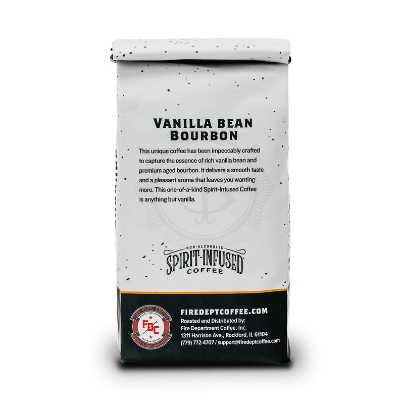 Load image into Gallery viewer, Fire Department Coffee - Vanilla Bean Bourbon Infused Coffee
