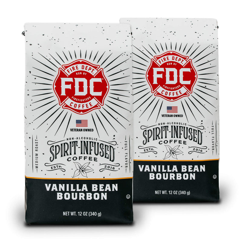 Load image into Gallery viewer, Fire Department Coffee - Vanilla Bean Bourbon Infused Coffee
