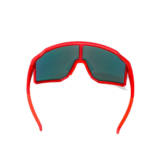 Elite Athletic Gear - FLARE - Fire Red Polarized Sunglasses