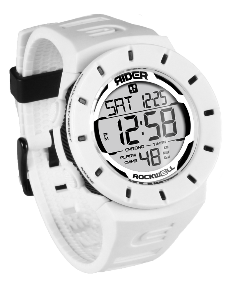 Load image into Gallery viewer, Rockwell Time - Coliseum Fit™ Forum (White/Black) Watch
