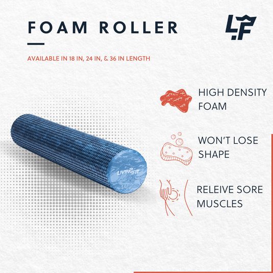 Buy Foam Roller 36 for Deep Tissue Massage Enhance Recovery at Living Fit Living.Fit