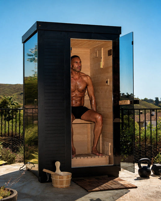 Saunabox - Forge 1-Person: Traditional Finnish Sauna