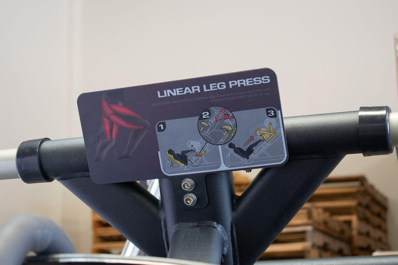 Load image into Gallery viewer, Muscle D Fitness - 45 Degree Linear Leg Press Machine - Adjustable Angle Back Pad
