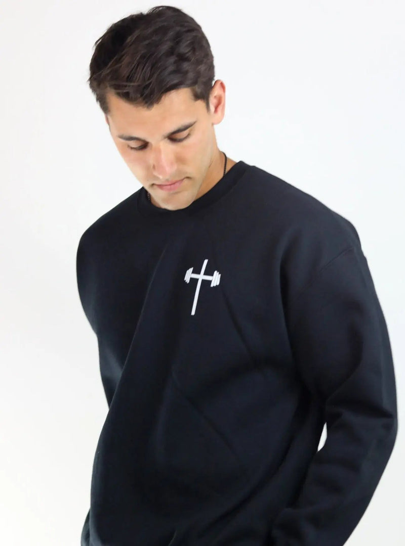 Load image into Gallery viewer, HolStrength - Faith Over Fear Crewneck
