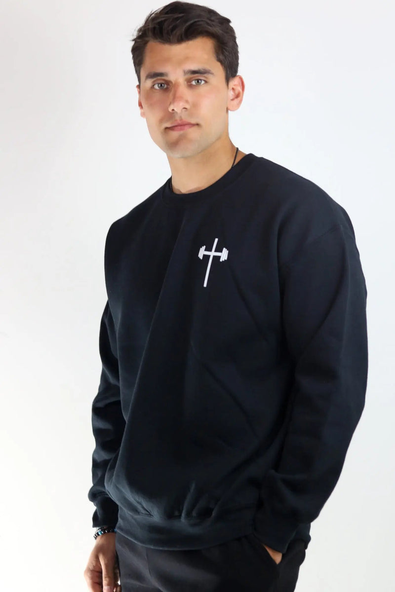 Load image into Gallery viewer, HolStrength - Faith Over Fear Crewneck
