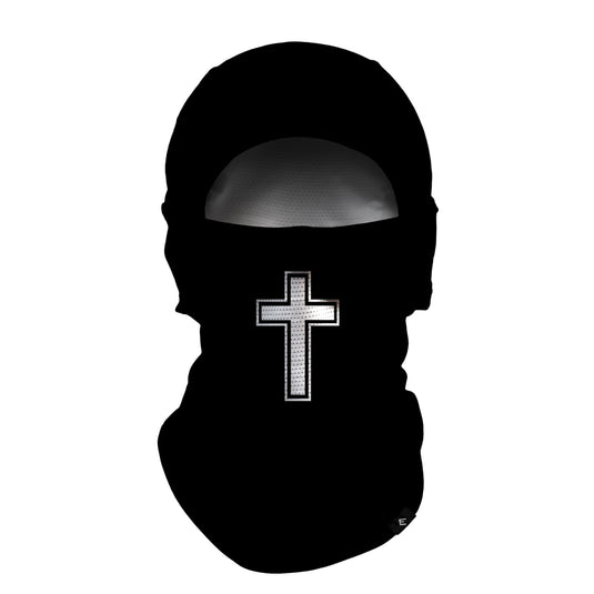 Elite Athletic Gear - Faith Cross Black Balaclava Mask (Shiesty)