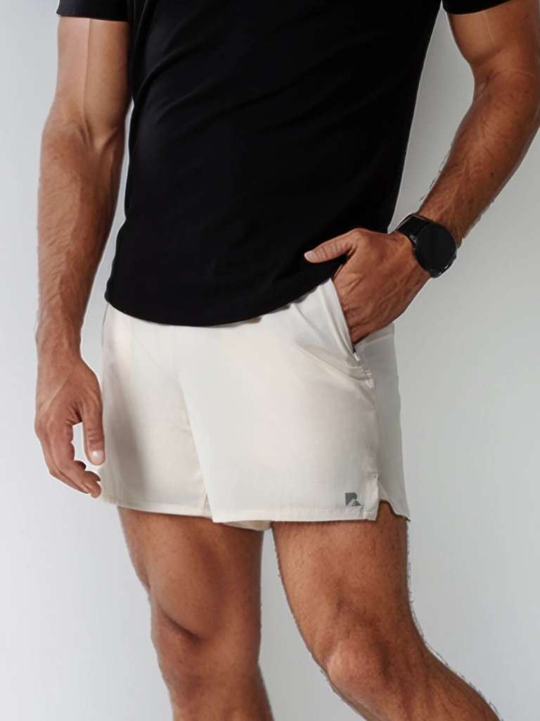Load image into Gallery viewer, Runner&#39;s Athletics - FlexFlow Functional Shorts Beige
