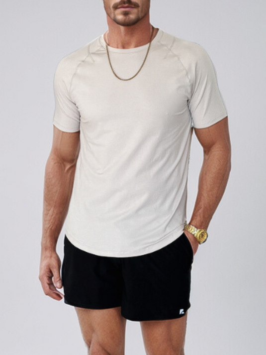 Runner's Athletics - Airflow Definition Tee Beige