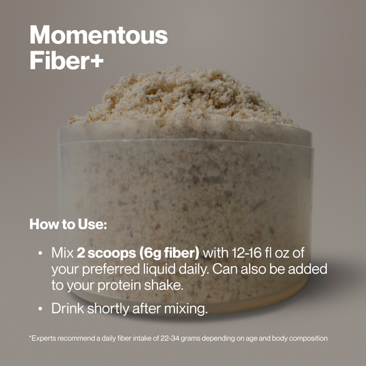 Momentous - Fiber+ - Vitamins & Supplements