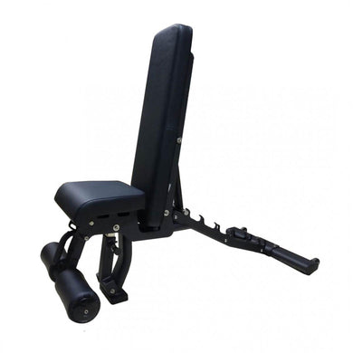 Muscle D Fitness - Flat Incline Decline Bench - 11 Gauge Steel - Commercial Upholstery - Decline Abdominal Trainer