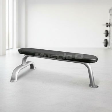 Muscle D Fitness - Flat Bench - Flat Utility Bench - 11 Gauge Steel - Commercial Upholstery