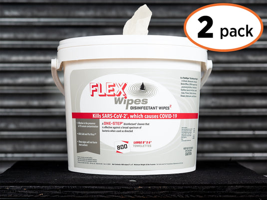 Weight It Out - FlexWipes Starter Kit with Dispensing Buckets (2-Pack)