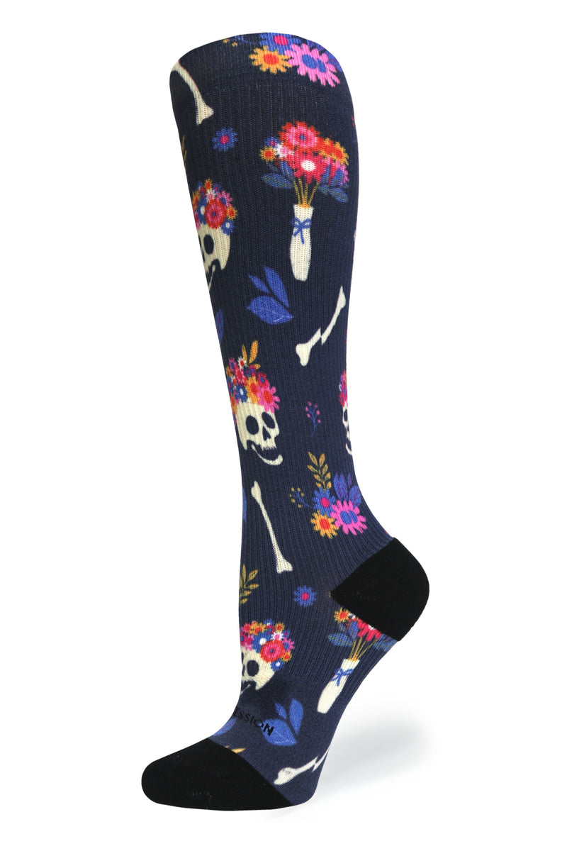 Load image into Gallery viewer, Crazy Compression - Flower Hair - (Standard &amp; Extra Wide)
