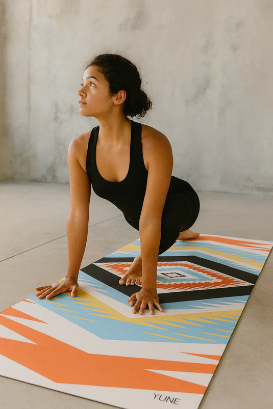 Yune Yoga - Yoga Mat | 6mm Thick | White | Non-Slip | Eco Friendly | Yune Yoga | Juliet