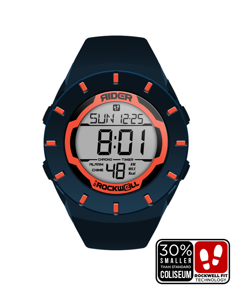 Load image into Gallery viewer, Rockwell Time - Coliseum Fit™ Forum (Cobalt Blue/Orange) Watch
