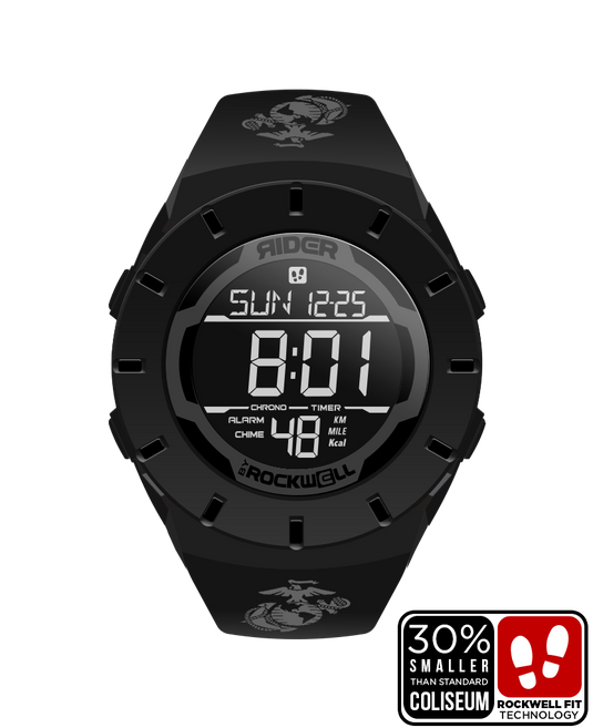 Rockwell Time - Coliseum Fit™ Forum - Marines Edition (Phantom Black) Watch