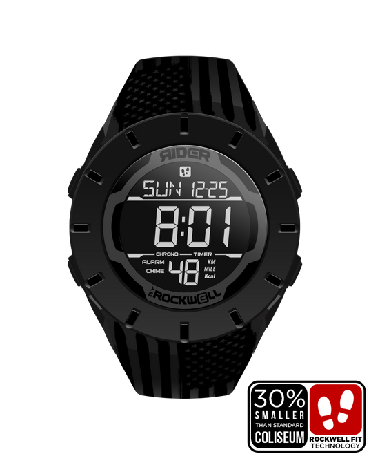 Rockwell Time - Coliseum Fit™ Forum - Assault Edition (Phantom Black) Watch