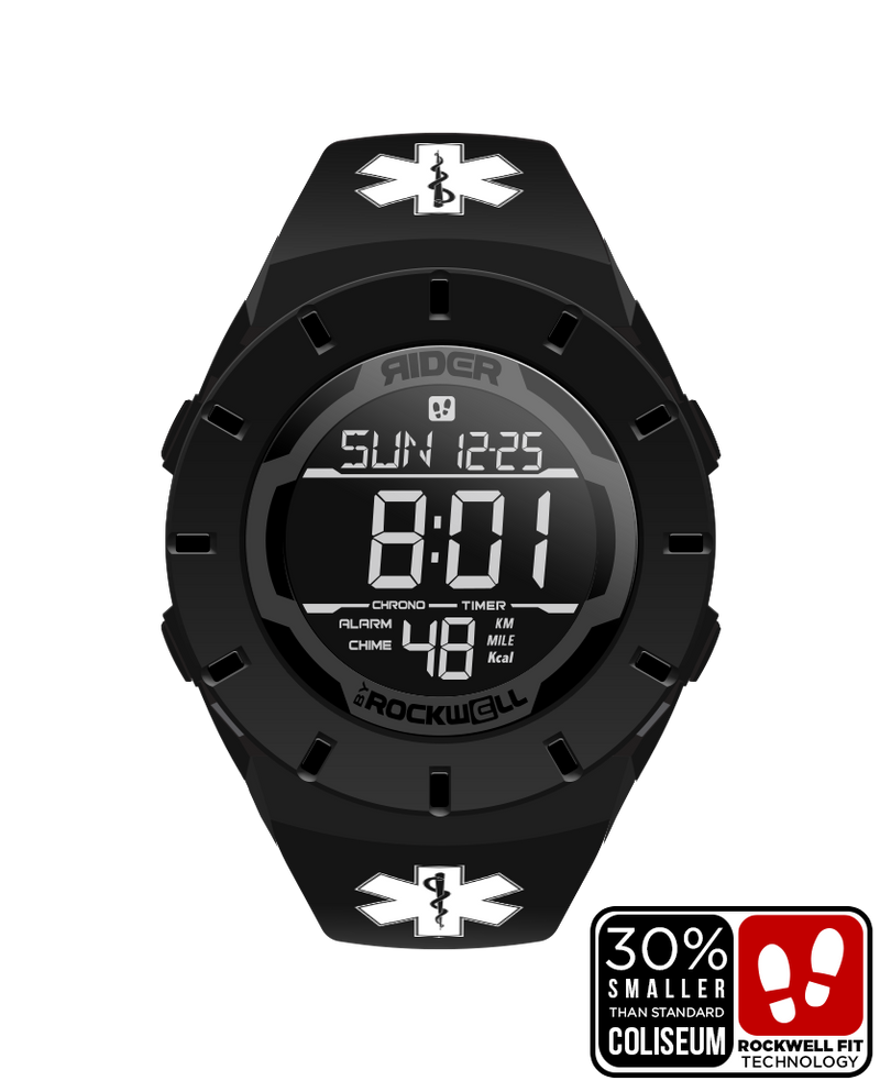 Load image into Gallery viewer, Rockwell Time - Coliseum Fit™ Forum - EMT Edition (Phantom Black) Watch
