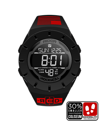 Rockwell Time - Coliseum Fit™ Forum - R.E.D. Edition (Phantom Black) Watch