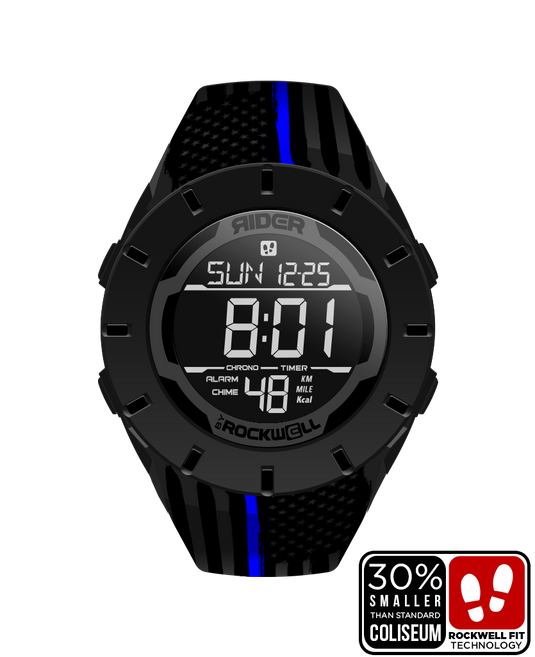 Rockwell Time - Coliseum Fit™ Forum - Police Assault Edition (Phantom Black) Watch