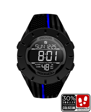 Rockwell Time - Coliseum Fit™ Forum - Police Assault Edition (Phantom Black) Watch