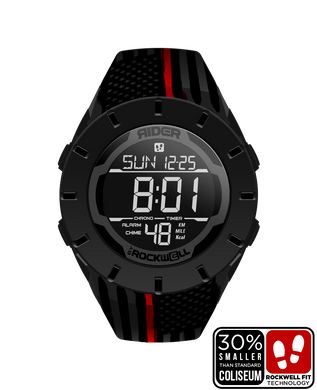 Rockwell Time - Coliseum Fit™ Forum - Firefighter Assault Edition (Phantom Black) Watch