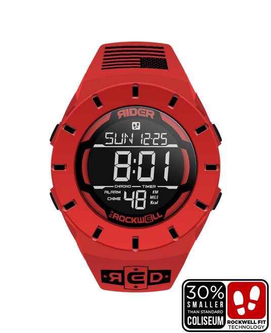 Rockwell Time - Coliseum Fit™ Forum - R.E.D. Edition (Red/Black) Watch