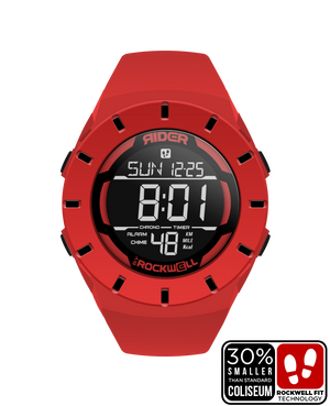 Rockwell Time - Coliseum Fit™ Forum (Red/Black) Watch