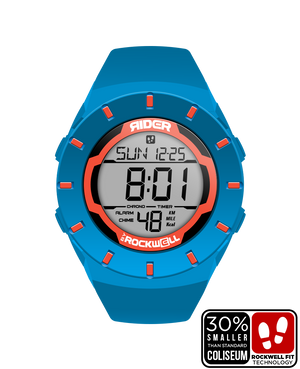Rockwell Time - Coliseum Fit™ Forum (Shark Blue/Orange) Watch