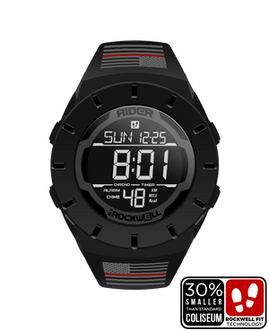 Rockwell Time - Coliseum Fit™ Forum - Firefighter Freedom Edition (Phantom Black) Watch