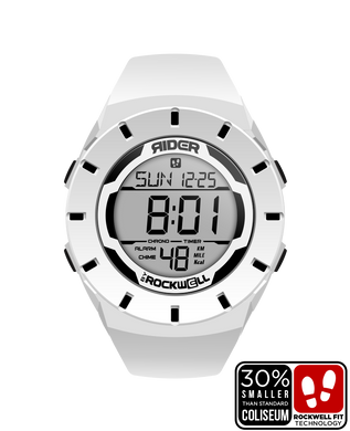 Rockwell Time - Coliseum Fit™ Forum (White/Black) Watch