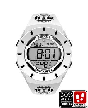 Rockwell Time - Coliseum Fit™ Forum - MD Edition (White/Black) Watch