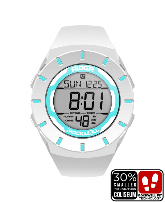 Rockwell Time - Coliseum Fit™ Forum (White/Teal) Watch