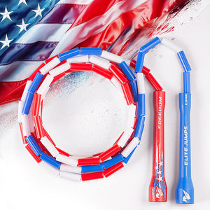 Elite Jumps - Freedom - Usa Flag Beaded Jump Rope
