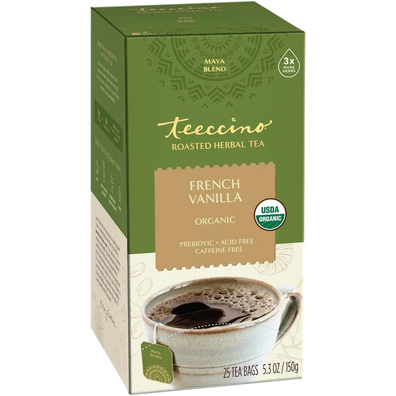 Load image into Gallery viewer, Teeccino - French Vanilla Roasted Herbal Tea
