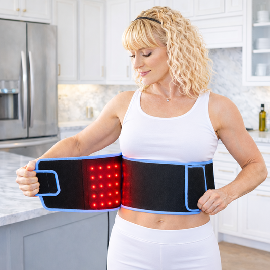 iReliev - FullGlow™ Red Light & Near Infrared Back Wrap - Red Light Therapy